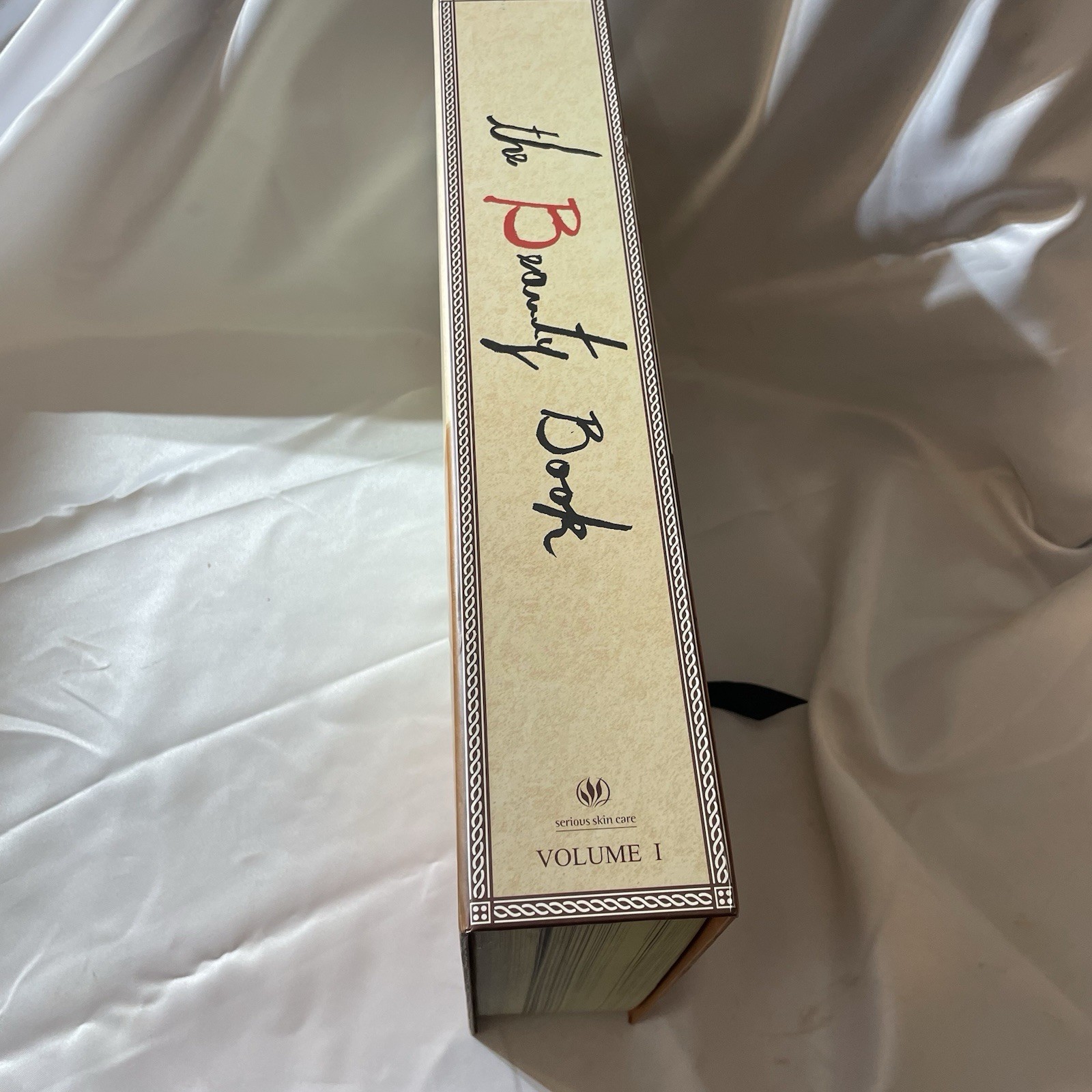 Rare NOS ‘The Beauty Book’ [box only] by Serious Skin Care unique designer box