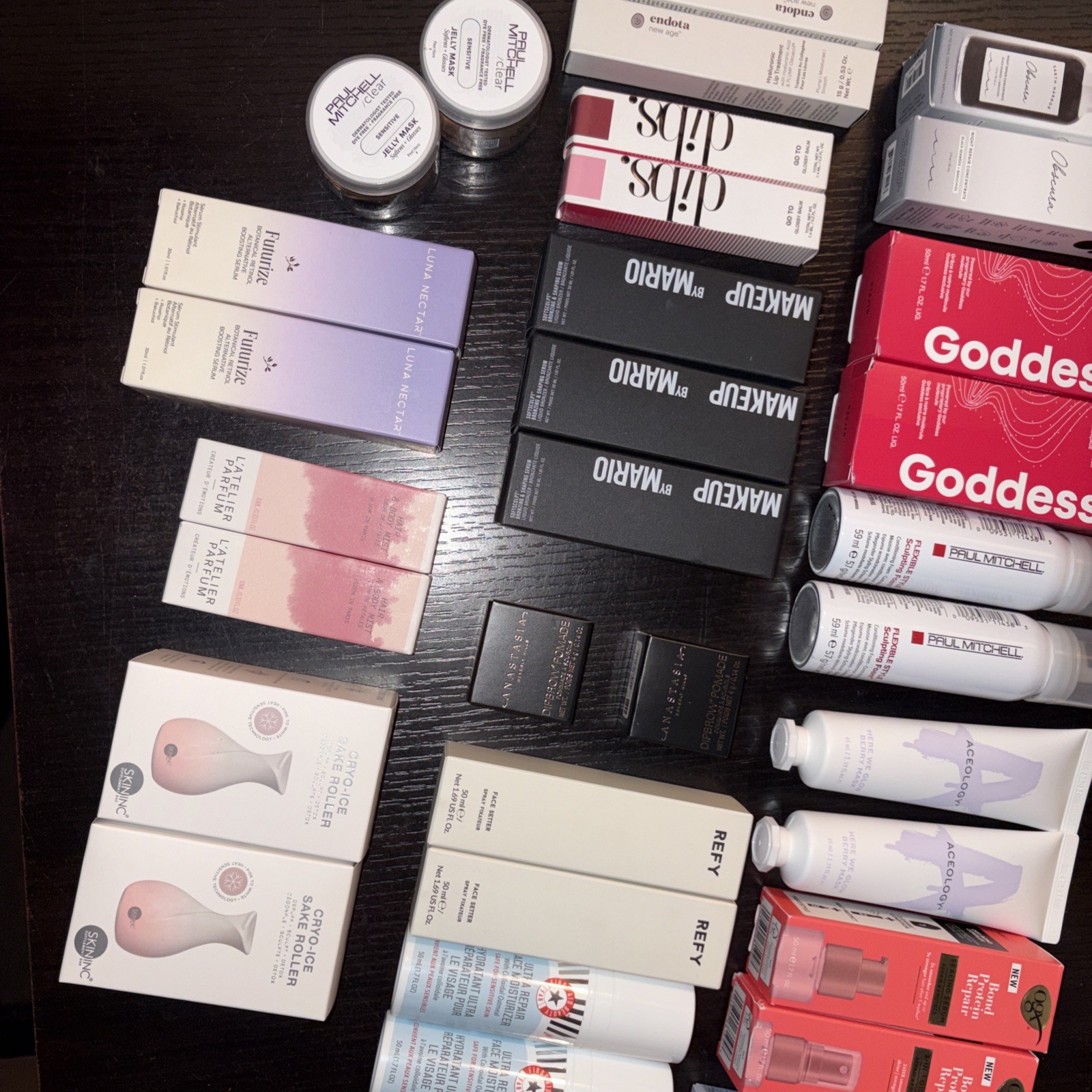 Assorted Lot Of 35 Skincare Haircare & Makeup Products NIB Sealed