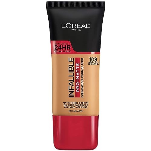 L’Oreal Paris Cosmetics Makeup Infallible 1 Fl Oz (Pack of 1) 108 Caramel Beige