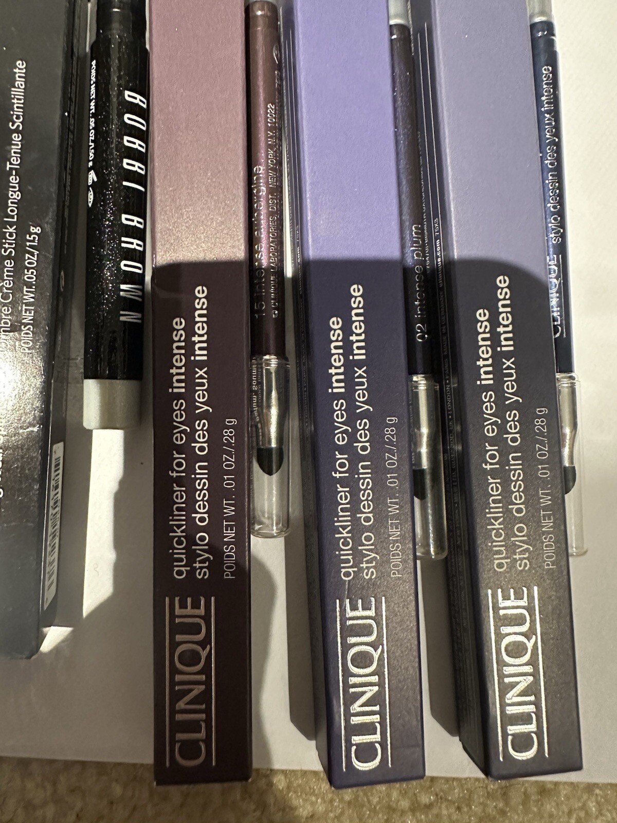 Bobbi Brown Sparkle Stick/ Clinique Eyeliner And Sparkle Stick Bundle( 4 Items)