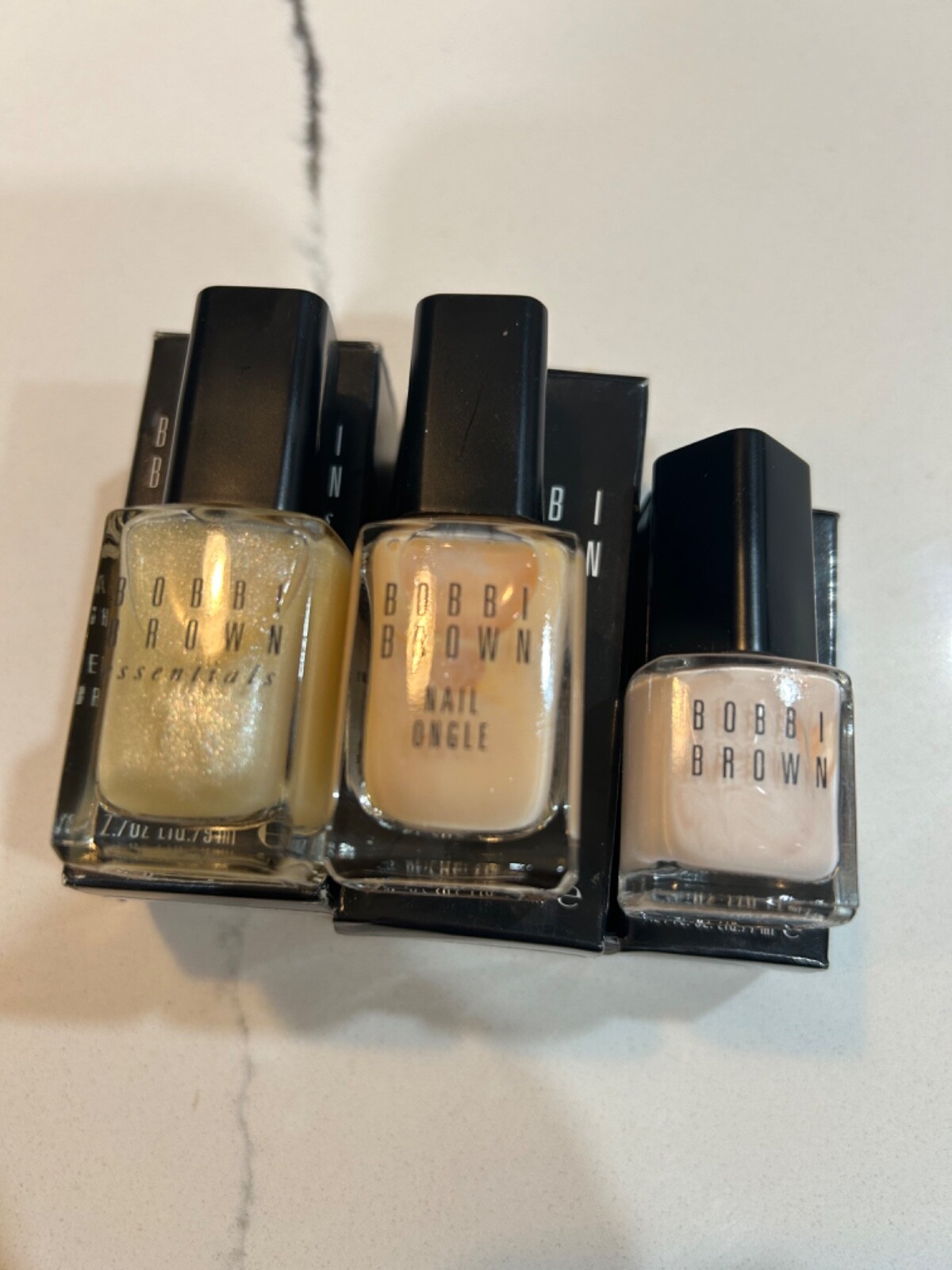 Lot of 3 Bobbi Brown Ongle nail polish- NIB