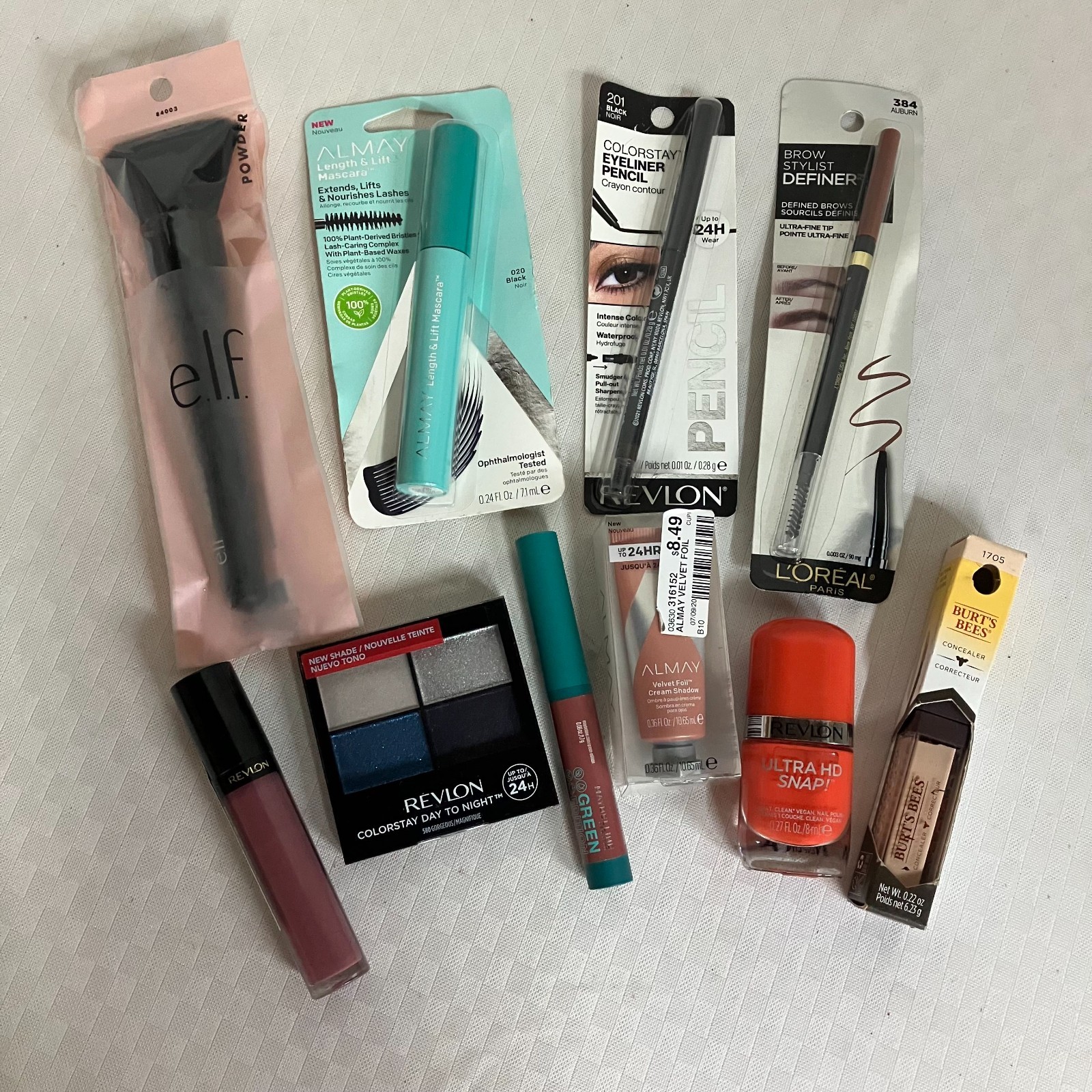 Revlon Contour L’Oréal Almay e.l.f. CoverGirl Bundle Set Of 10 Mixed Lot New