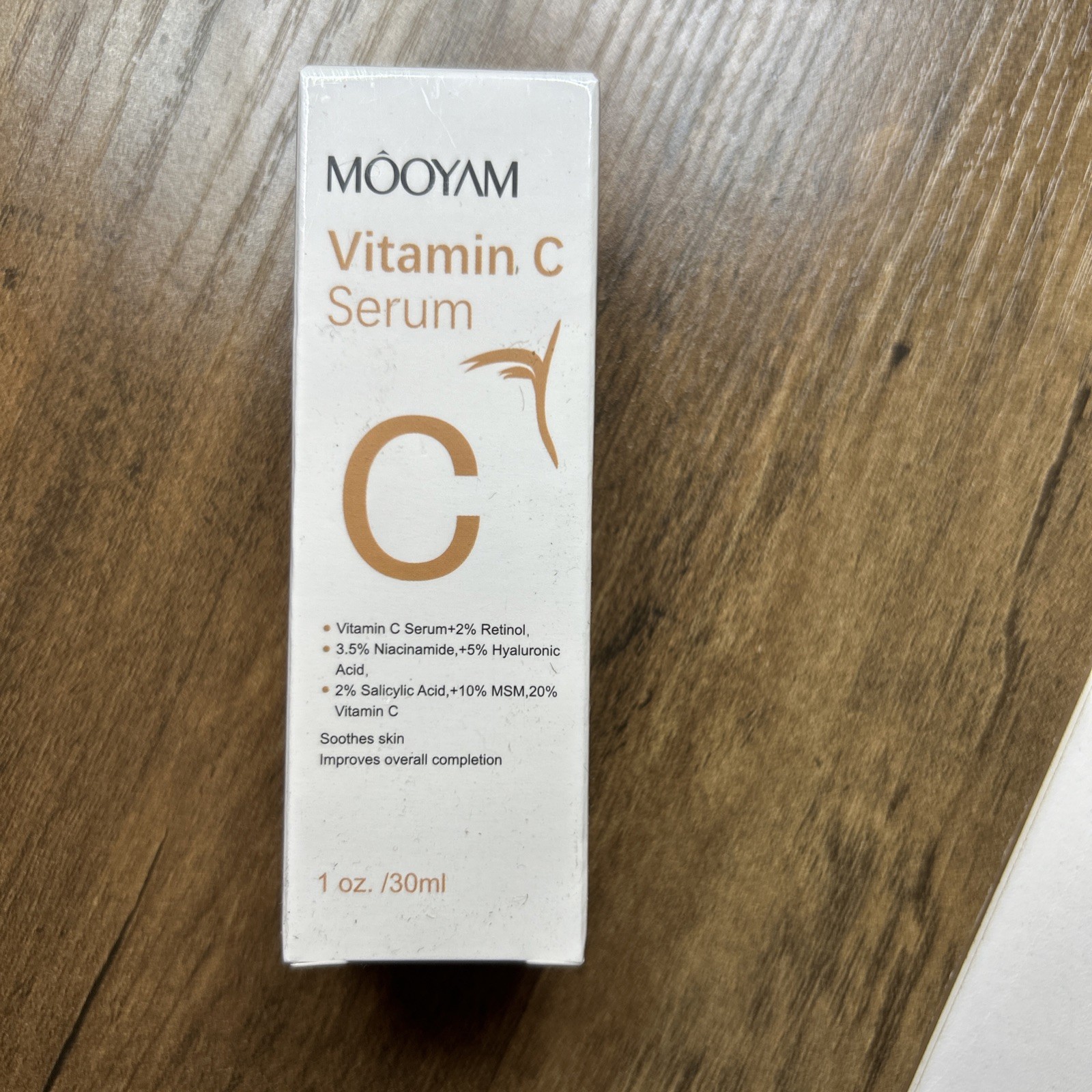 Mooyam Skincare Lot Of 11 Orange Peeling Scrub Vitamin C Hyaluronic Acid Masks