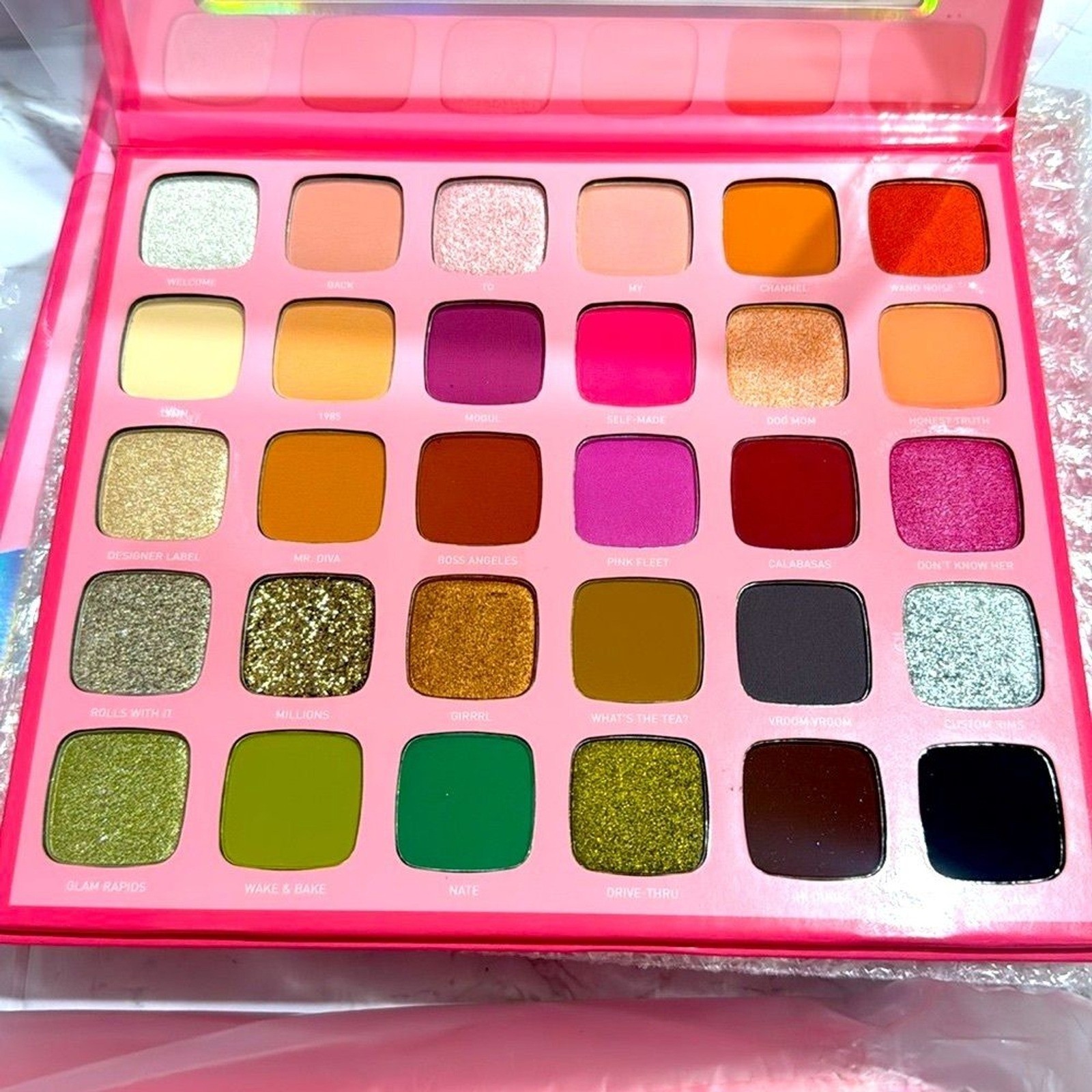 Jeffree Star morphe limited edition eyeshadow palette brushes lip gloss spray