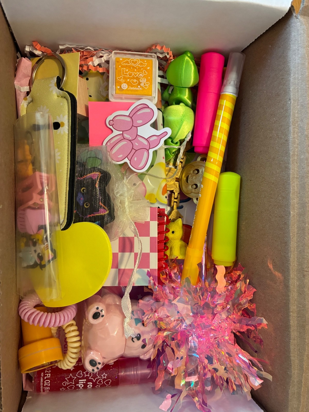 Mystery Scoop Box Stationery & Beauty Accessories Surprise Gift Bag