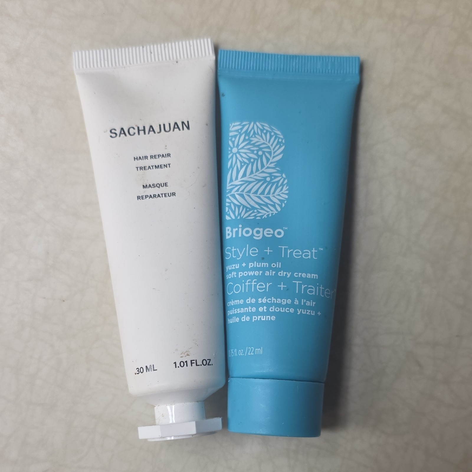 Assorted Travel/Sample Beauty Lot: Sachajuan, Briogeo, COSMEDIX, MZ Skin