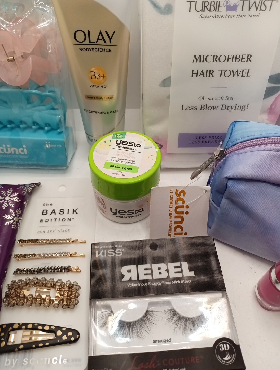 10 Pc Beauty Makeup Skincare Lot Grab Bag, Gift Set, As Shown ~ Assortment #1
