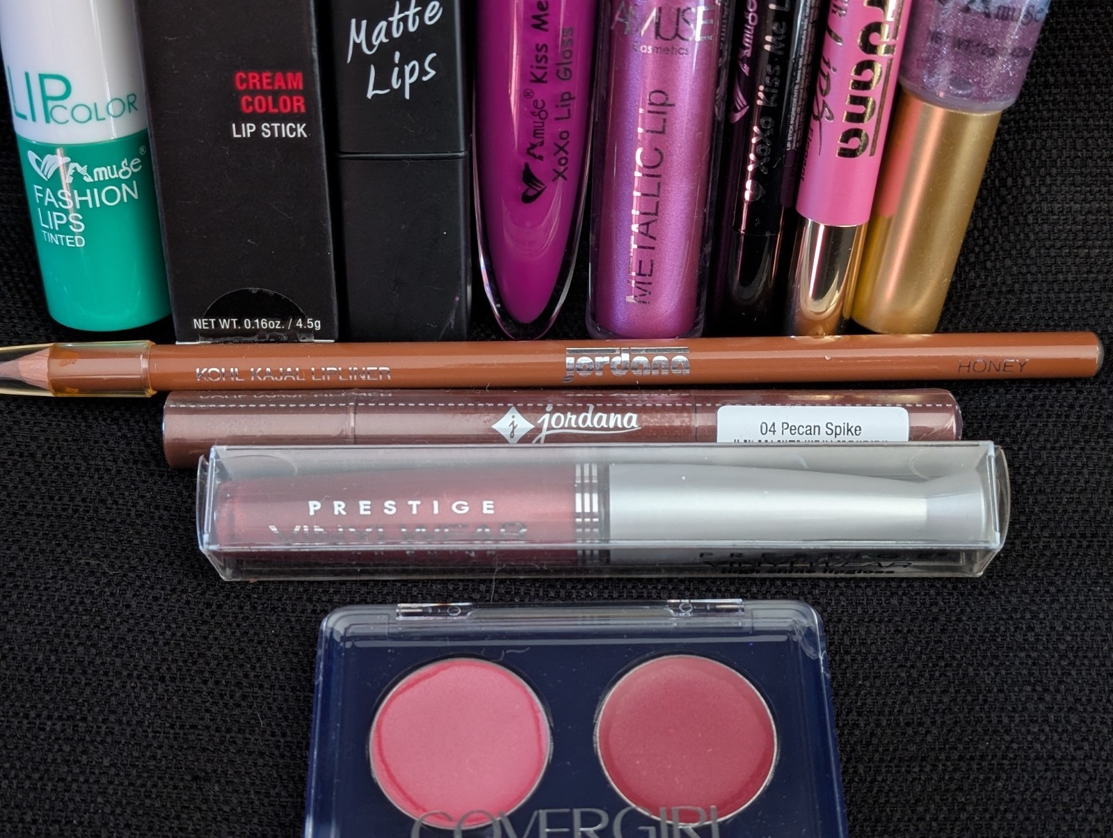 Assorted LIP MAKEUP BEAUTY Bundle Lot-12 PCS-New/Discontinued-Lot6