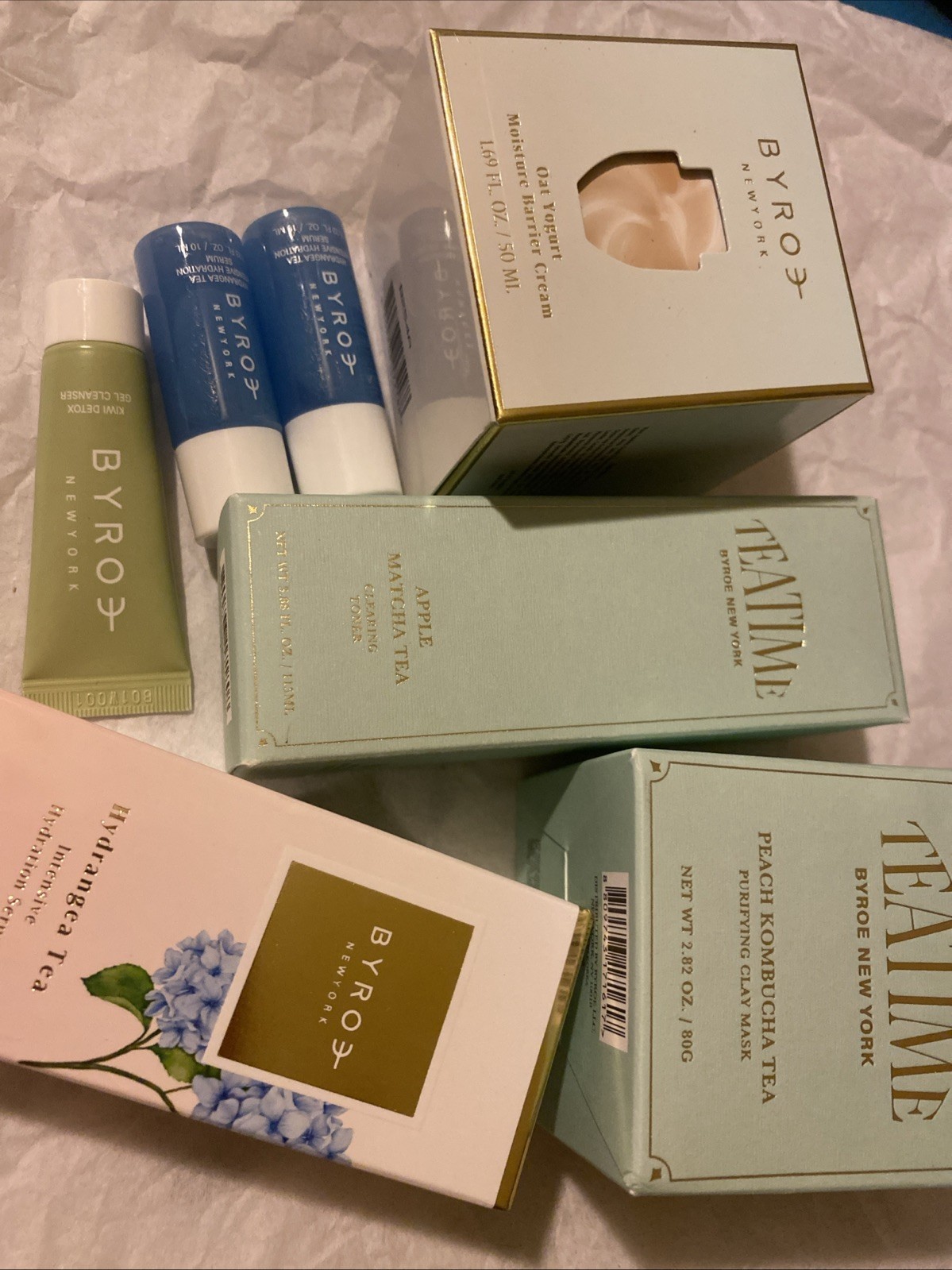 💋HighEnd Premium Beauty BYROE Skincare FULL &TRAVEL SZ Bundle Lot ALL THIS❣️
