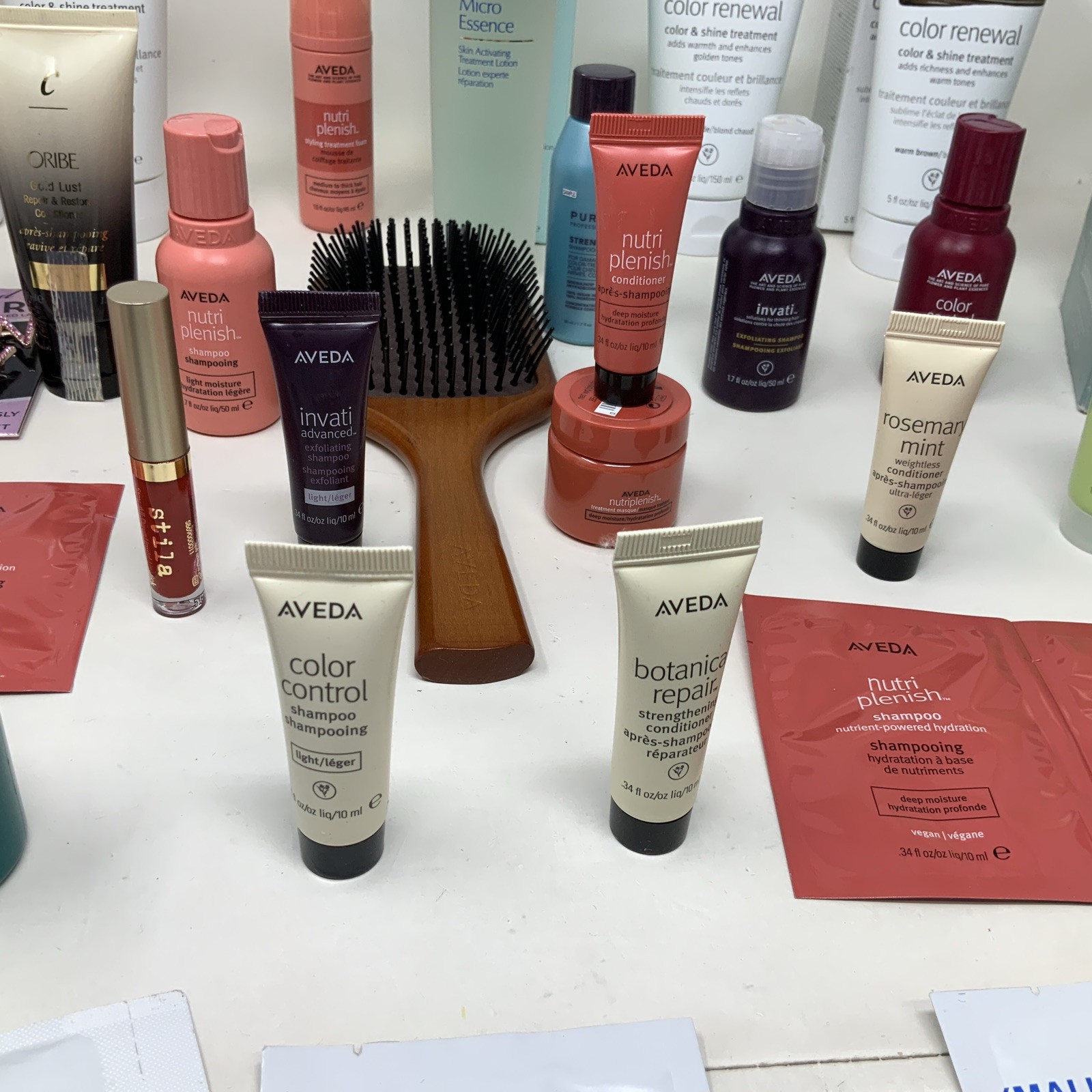 Huge Lot Of 41 Pieces Aveda Full, Travel And Sample Size