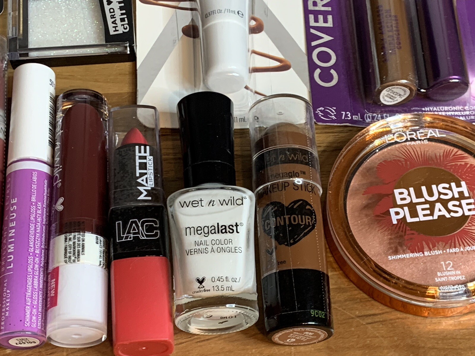 Lot of 26 Makeup DEEP SKIN TONE L’Oreal Maybelline Revlon Wet n Wild SEALED NEW