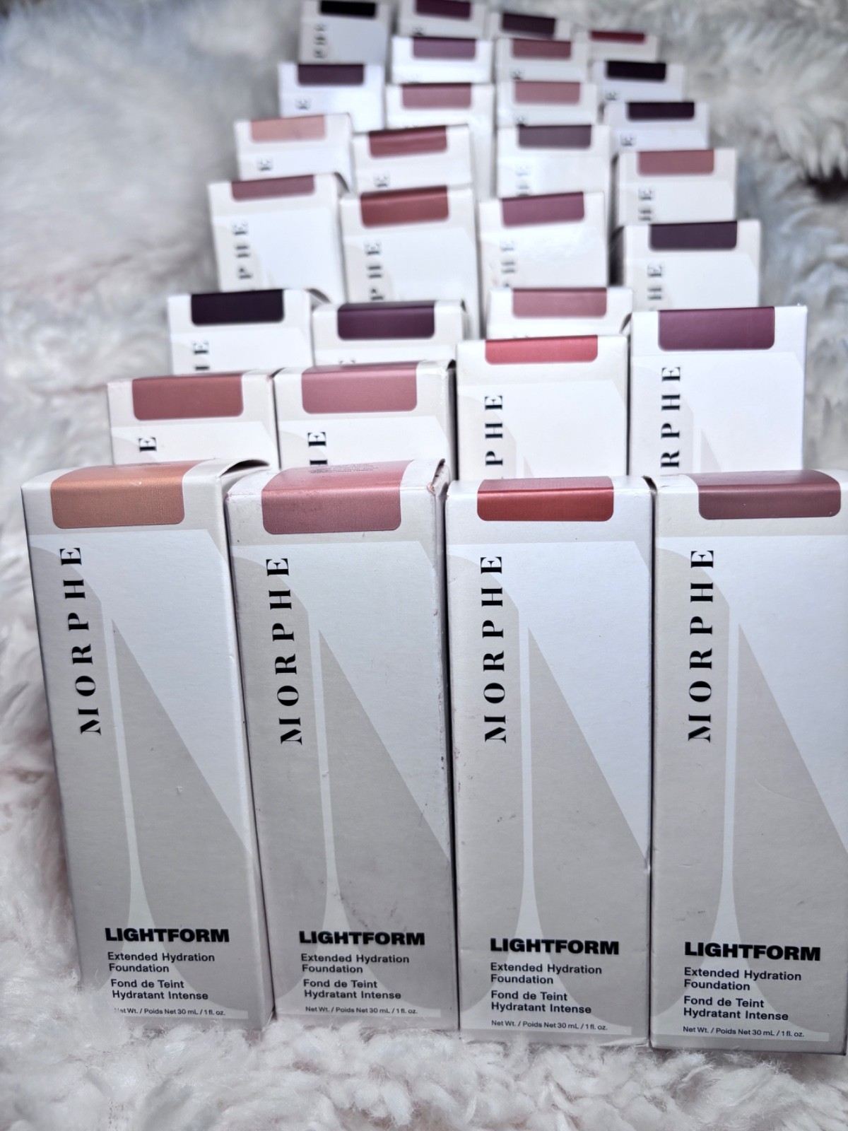 Lot of 50 morphe Lightform foundations