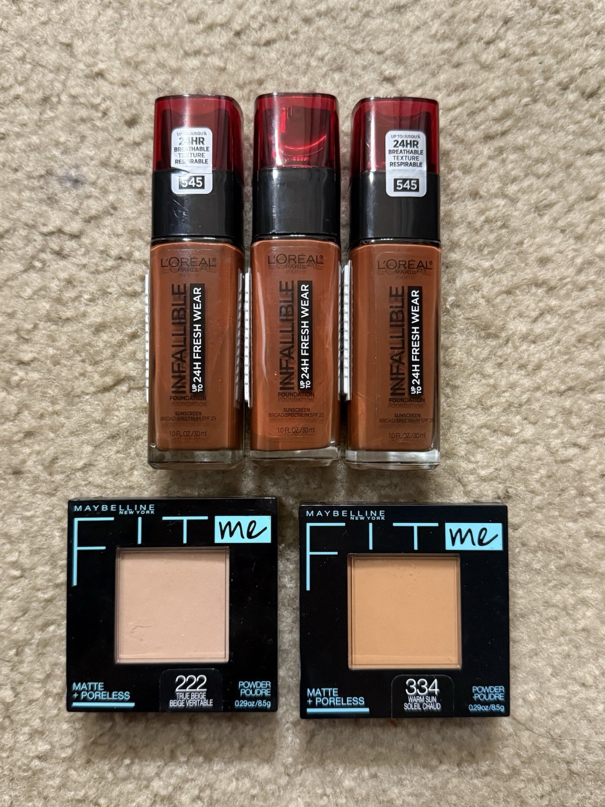 Maybelline & L’Oreal Makeup Assortment