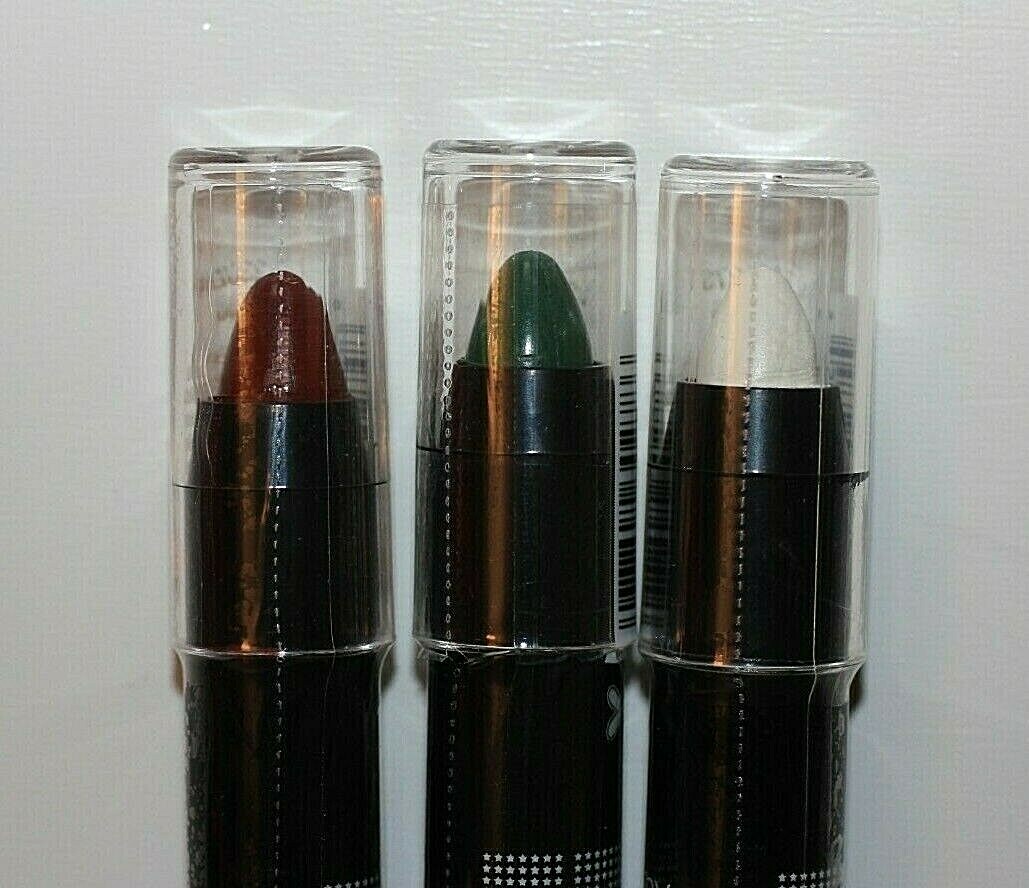 Wet n Wild Fantasy Makers Multistick Makeup-Set of 3 Red Green White Halloween