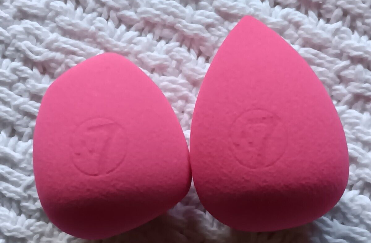JOAH Light Medium Foundation Beauty Blender Primer W7 Pink ME Green Sponge Lot