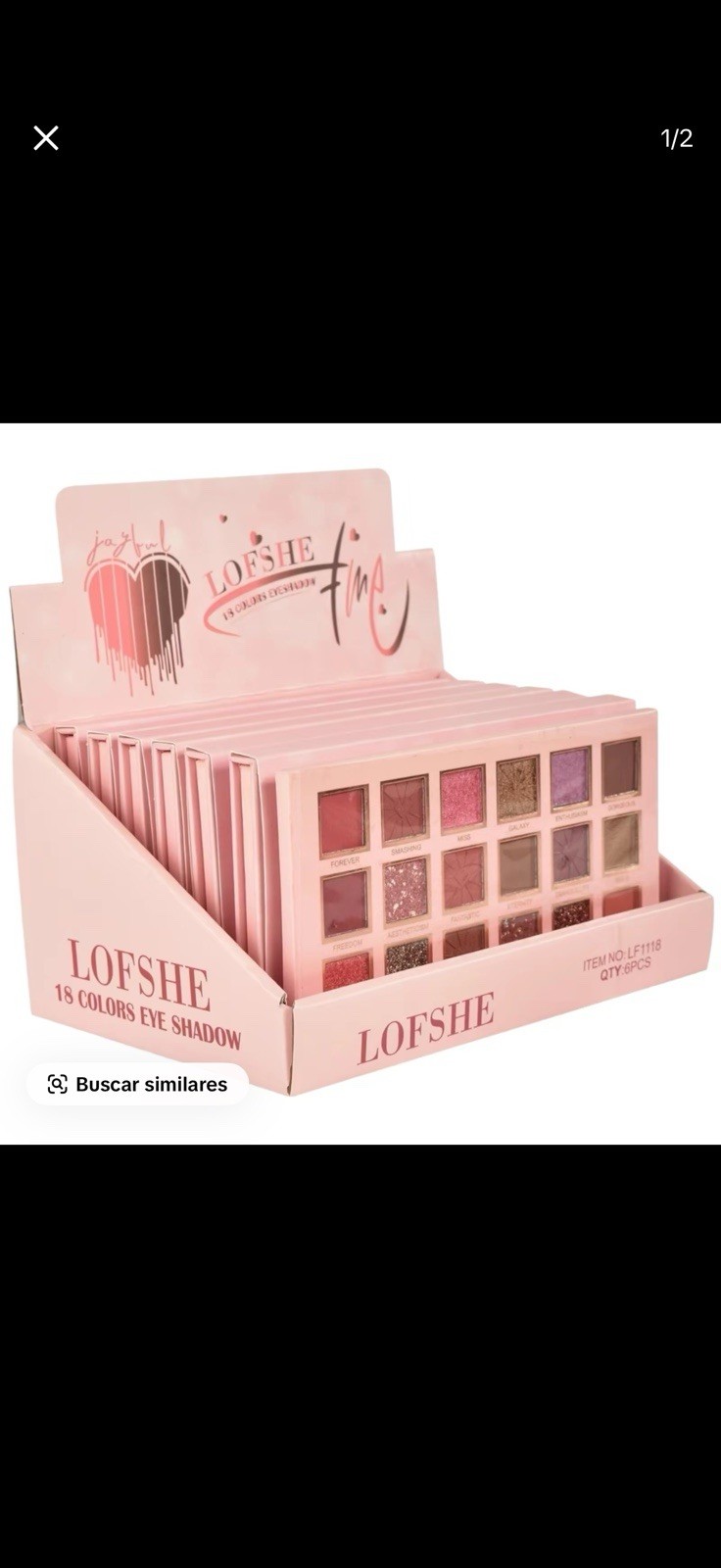 KEVIN&COCO LOFSHE Beauty Creations Makeup Lot Lip Gloss Eyeshadow Brushes