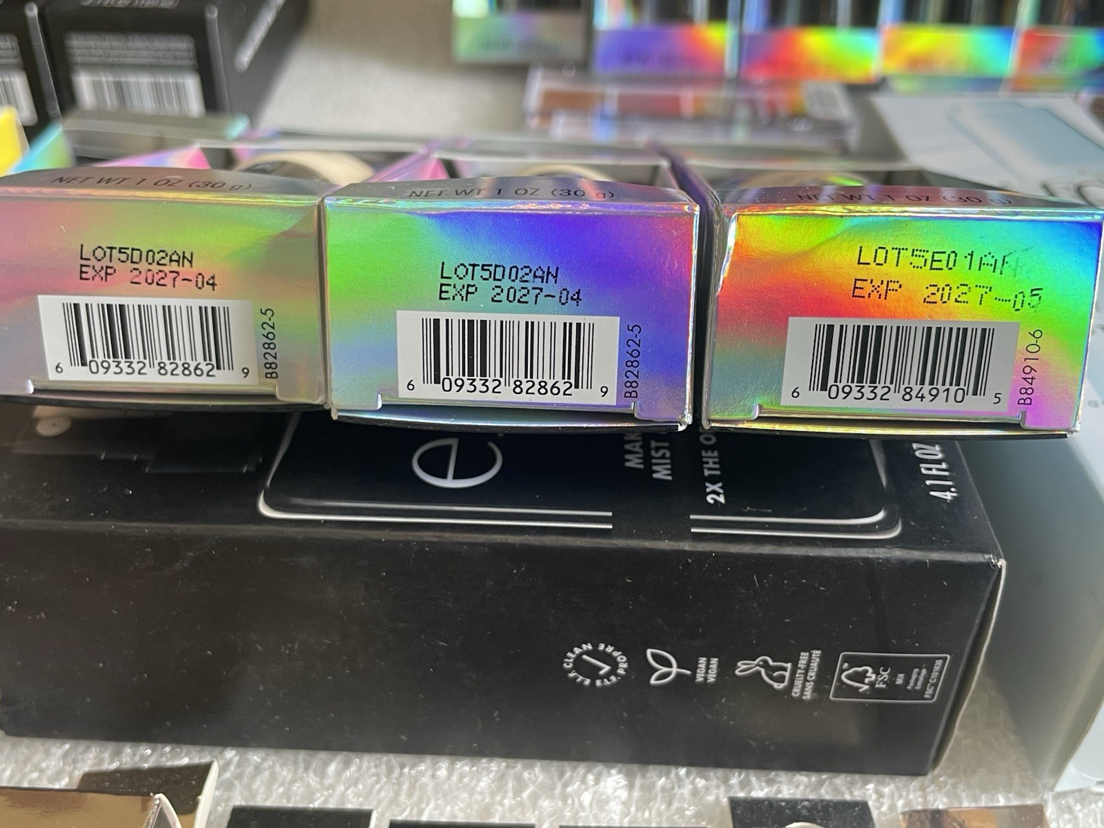 100 X Elf Mixed Makeup Lot Assorted With Duplicates View