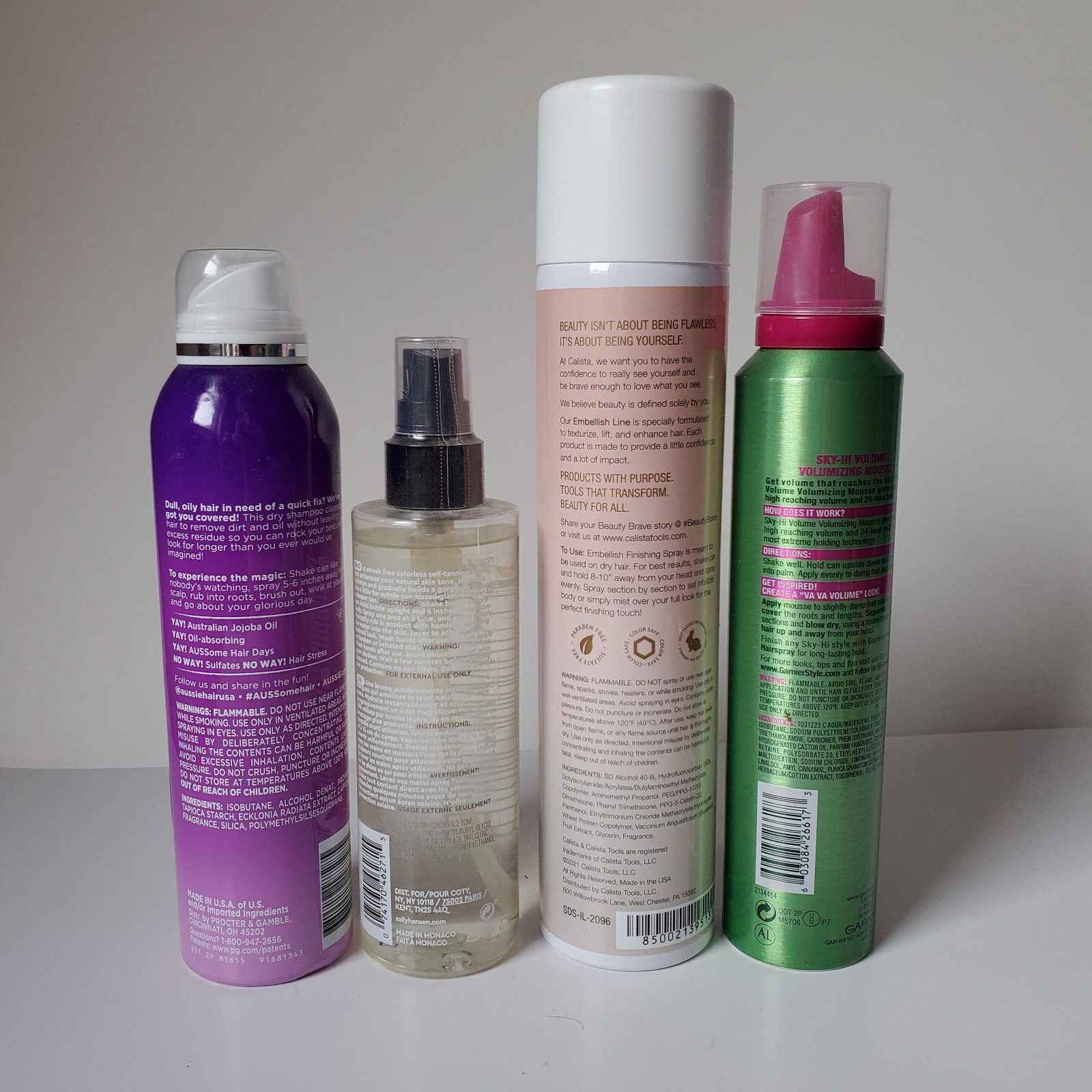 High End To Drugstore Beauty Lot Bare Minerals Clarins Loreal Philosophy Aussie
