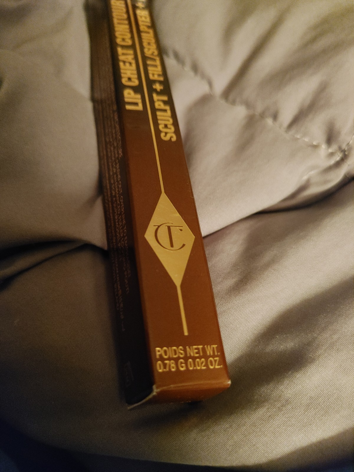 Charlotte Tilbury Lip Cheat Contour Duo Stick Deep shade New In Box