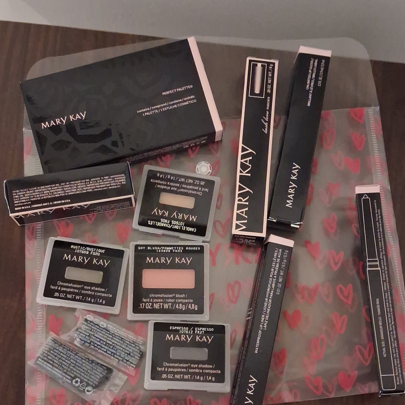 Mary Kay Full Size Mixed Lot Chromafusion Eye Shadow Blush Palette