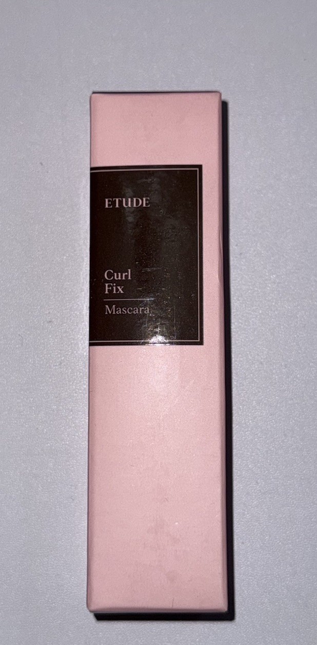 ETUDE Curl Fix Mascara #1 Black 8g/Curling 24hrs, Water&Smudge Proof/Vegan