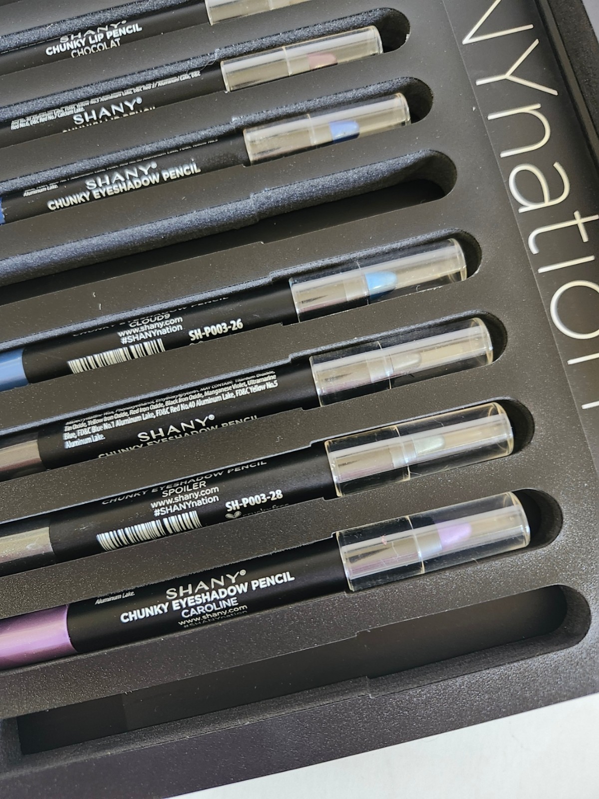SHANY Cosmetics EYES & LIPS PENCIL SET , 25 piece, Please Read