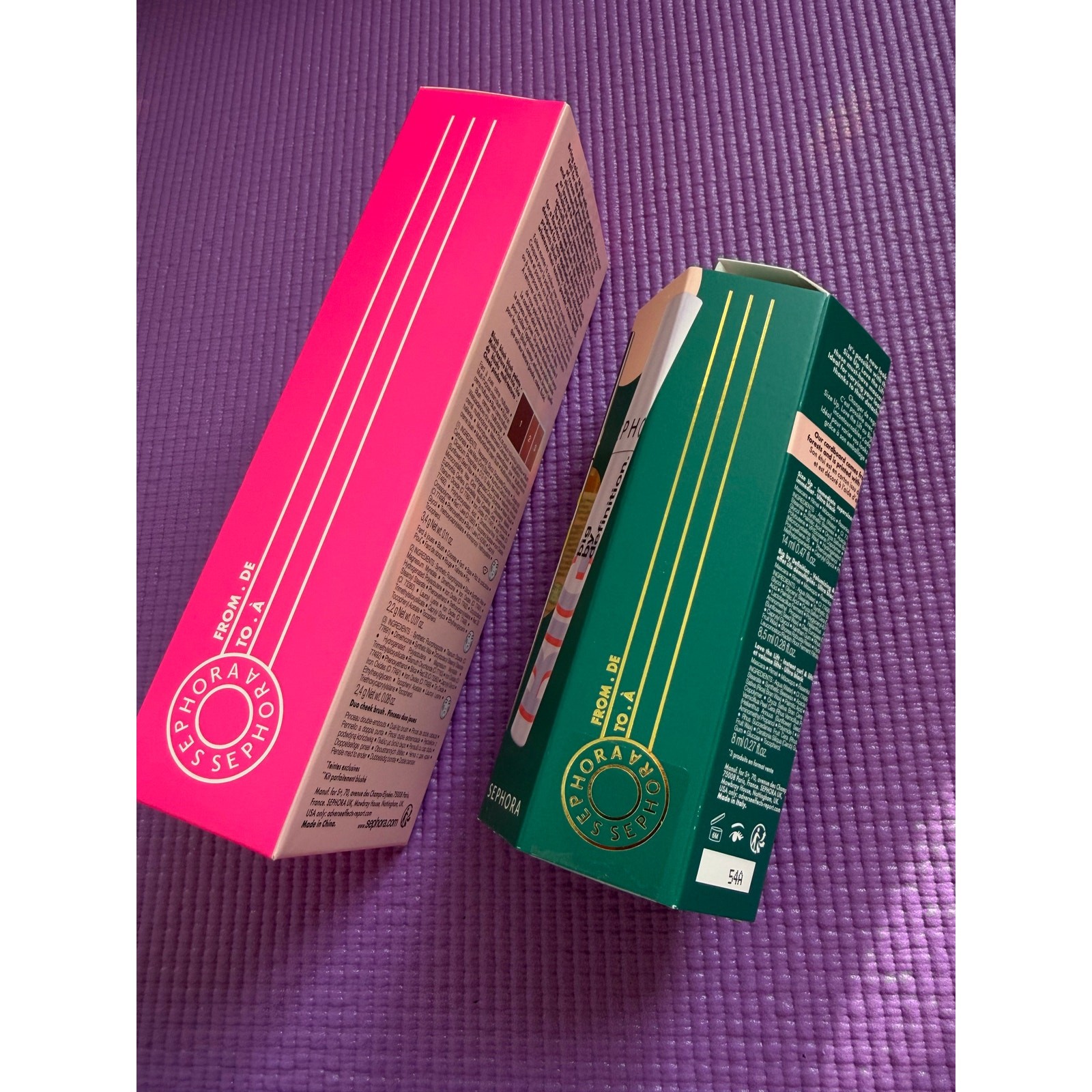 Sephora Makeup Lot Mascara Trio & Perfectly Blushed Set NEW makeup sets kits