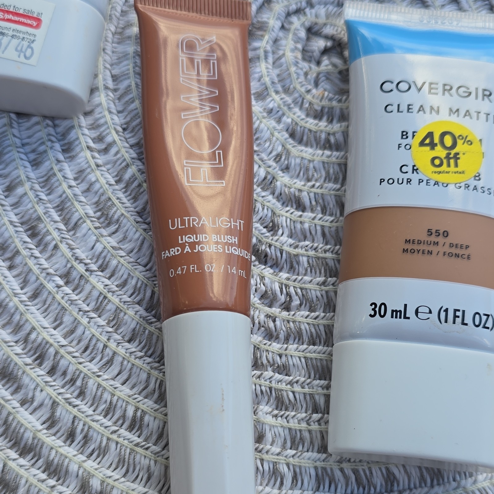 Assorted Full Size Matte Makeup Lot for Oily Skin: CoverGirl, Almay, JOAH