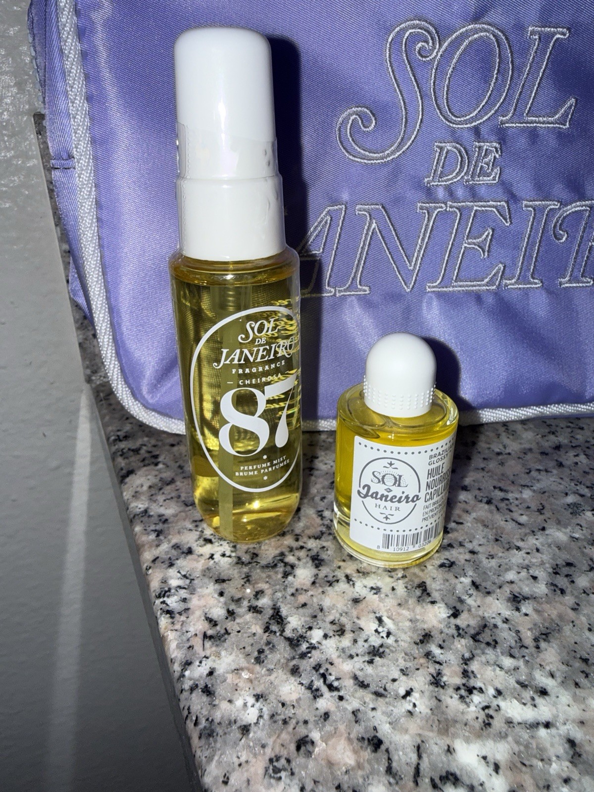 BUNDLE Sol de Janerio Items & Discontinued Cosmetic Bag