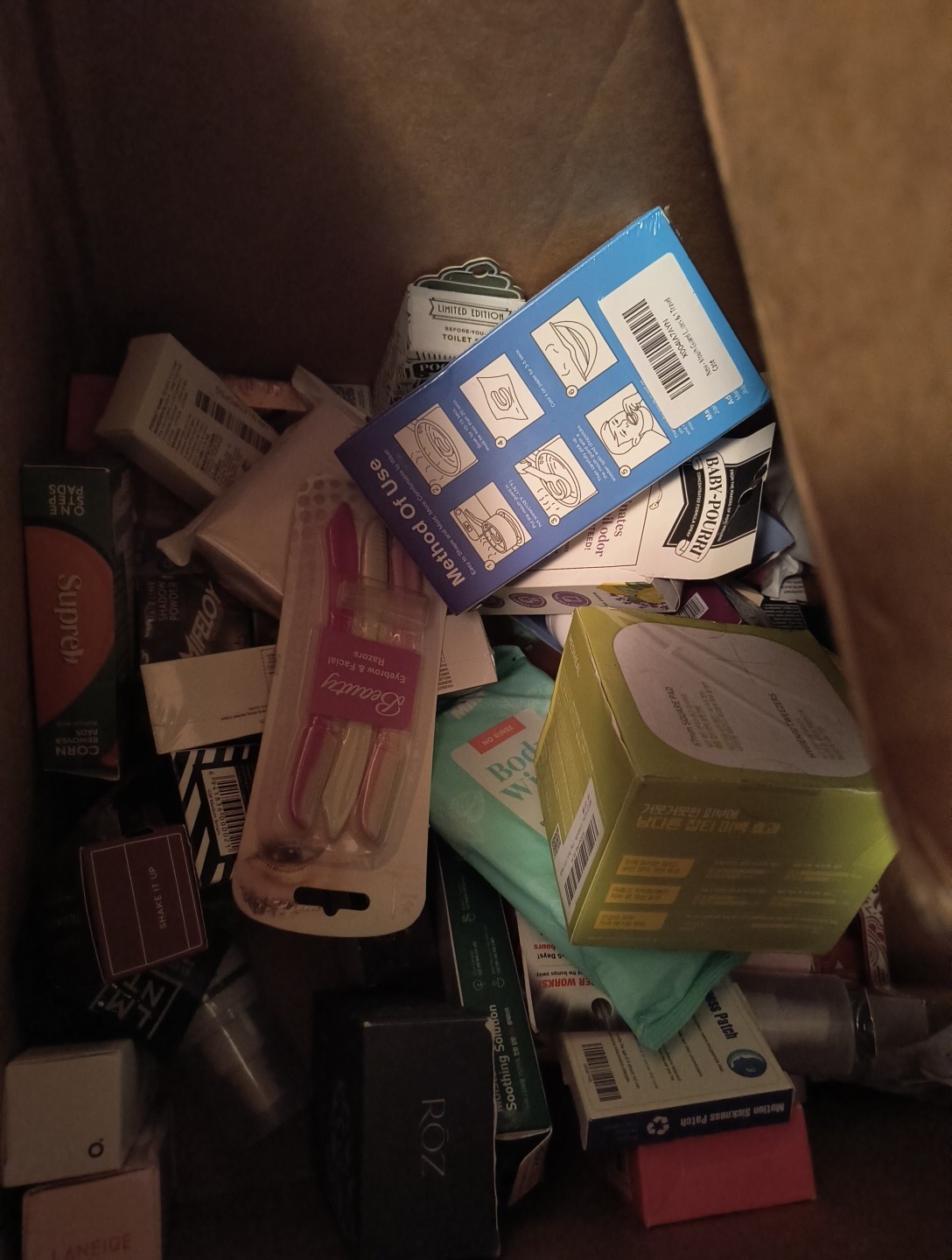 Beauty Skincare Lot 50+ Pieces Face Body Lip Eyes More Variety Box Amazon Brands