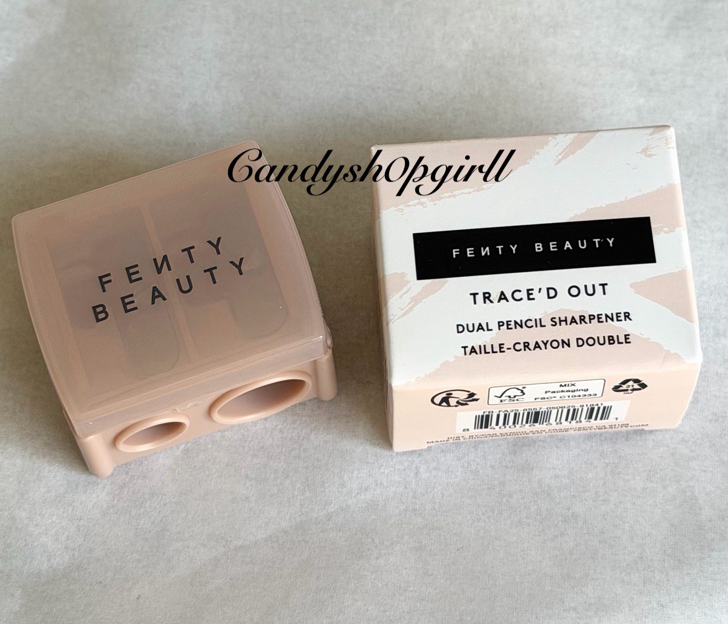 7PC Fenty Beauty Blush/Mascara/Sharpner/Lip Pencil/Gloss Bomb/Lip Oil/Pouch