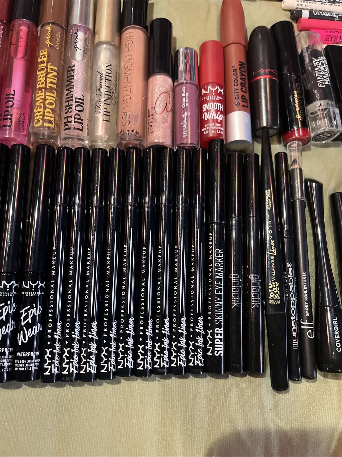Makeup Bundle MAC, Too Faced, NYX, L’oreal Clinique, Maybelline, Sephora, VS
