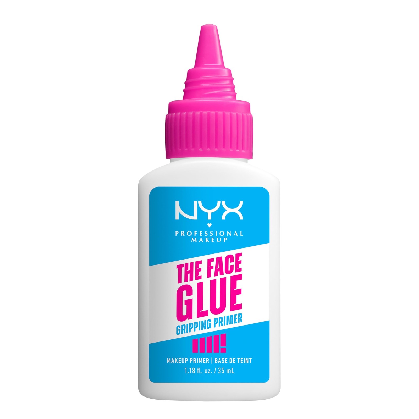 NYX PROFESSIONAL MAKEUP The Face Glue Gripping Primer, Hydrating Makeup Prime…
