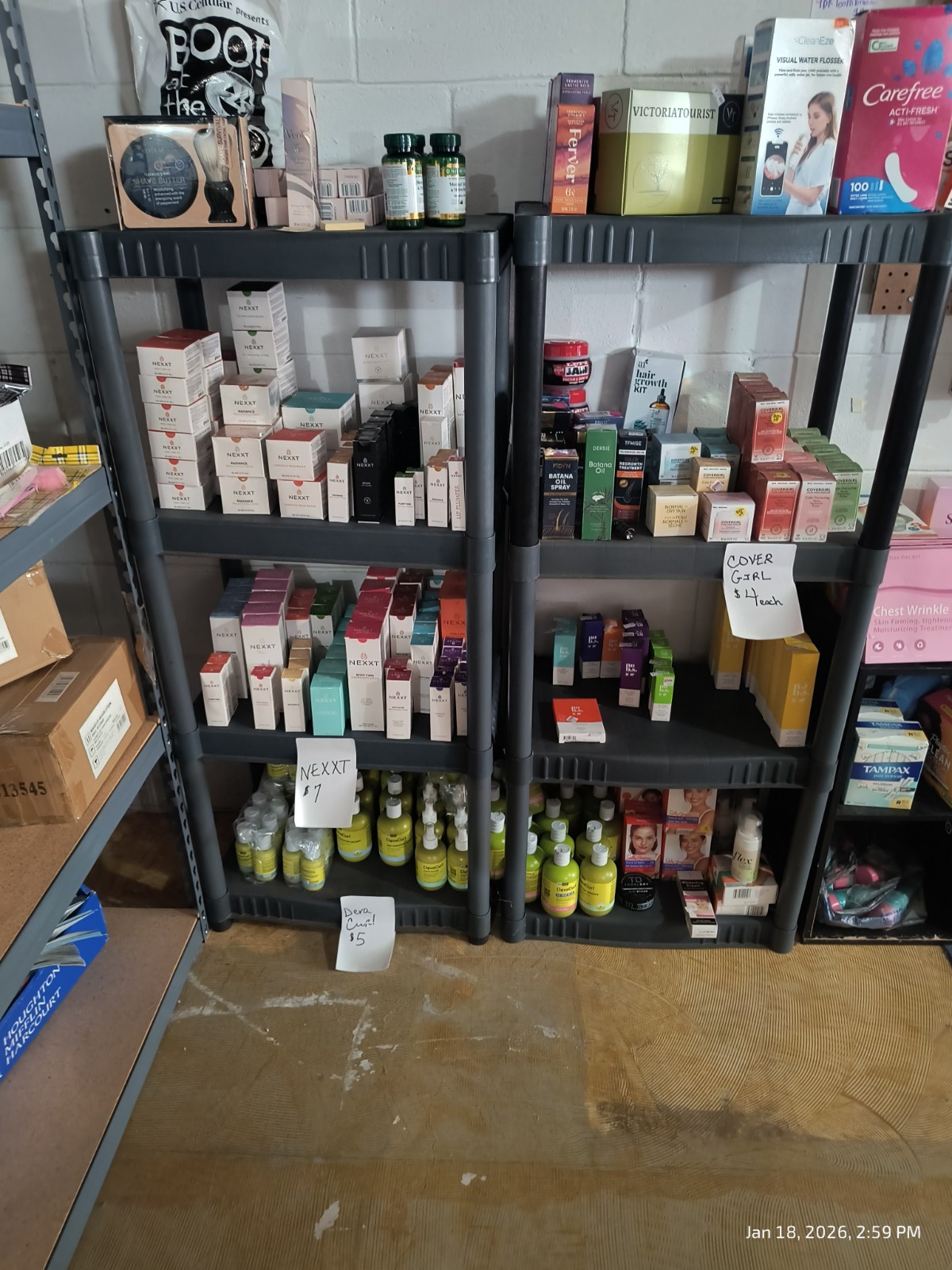 500 Piece Beauty Makeup Skincare Lot Face Body Lip Eyes Revolution Nexxt No BS