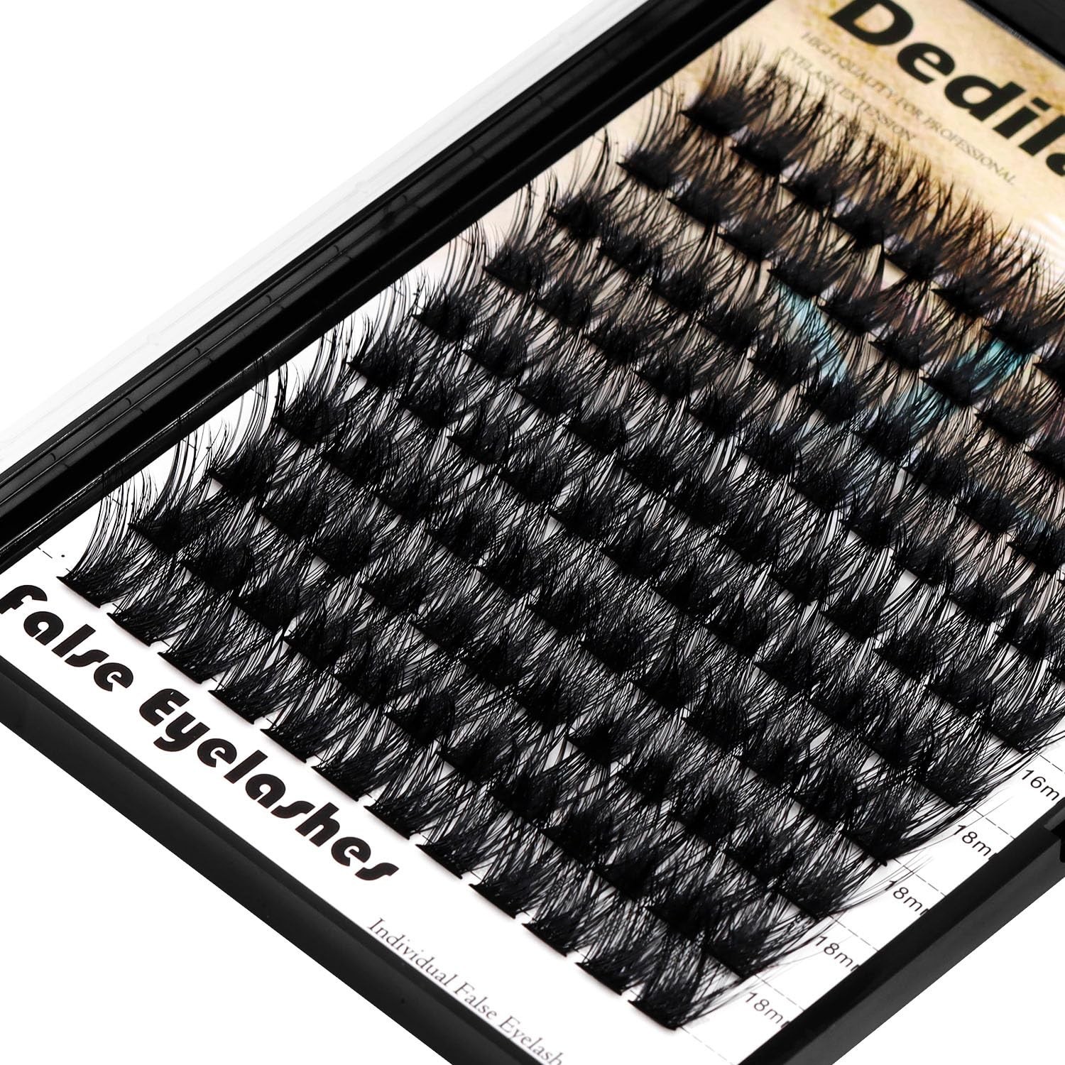 120 Pcs Handmade D Curl Makeup Clusters Eye lashes Extensions Mixed 10-12-14-…