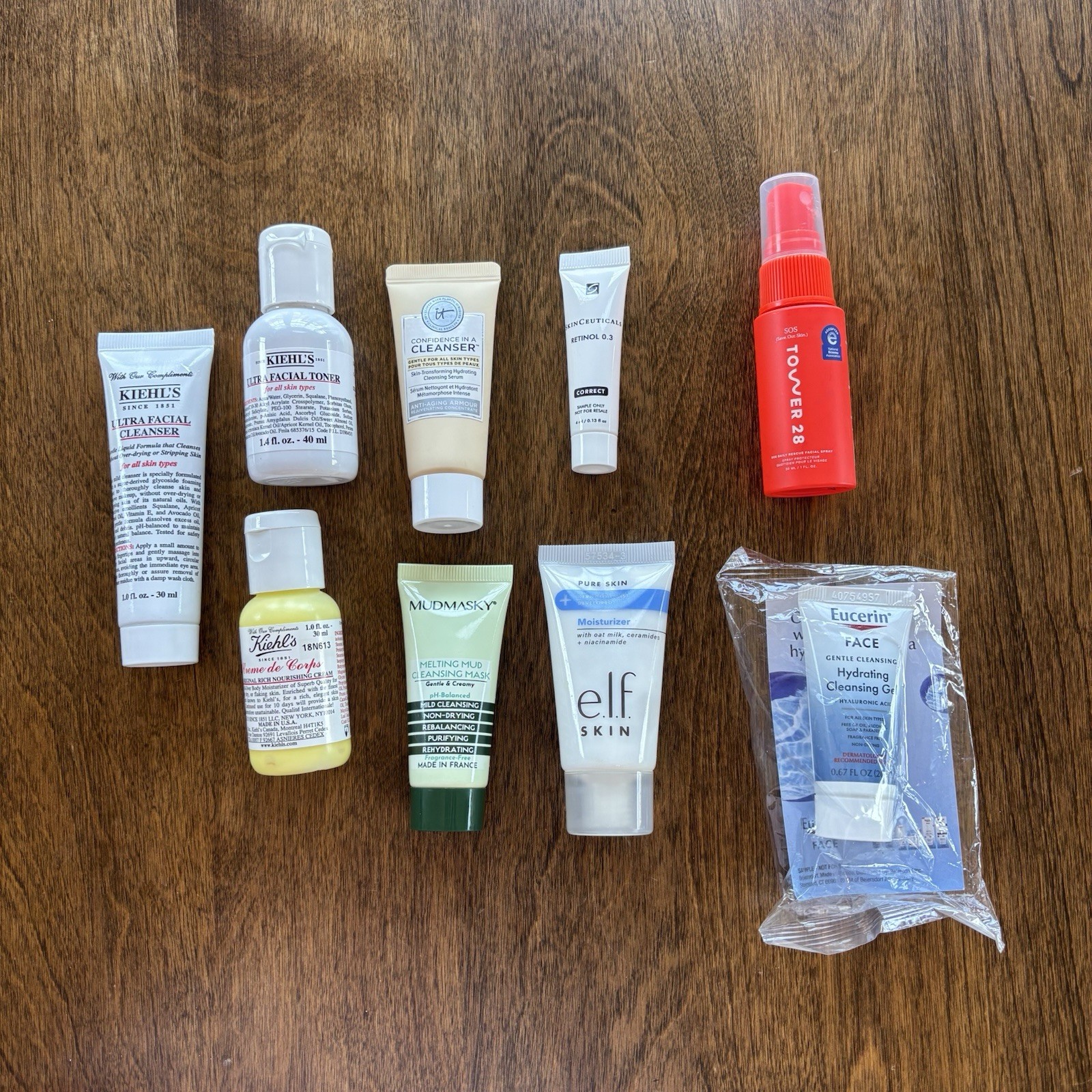 Mixed Skincare (20) Piece Mixed Lot Mask/Eye Firm/Base/Retinol/Cleanser NEW