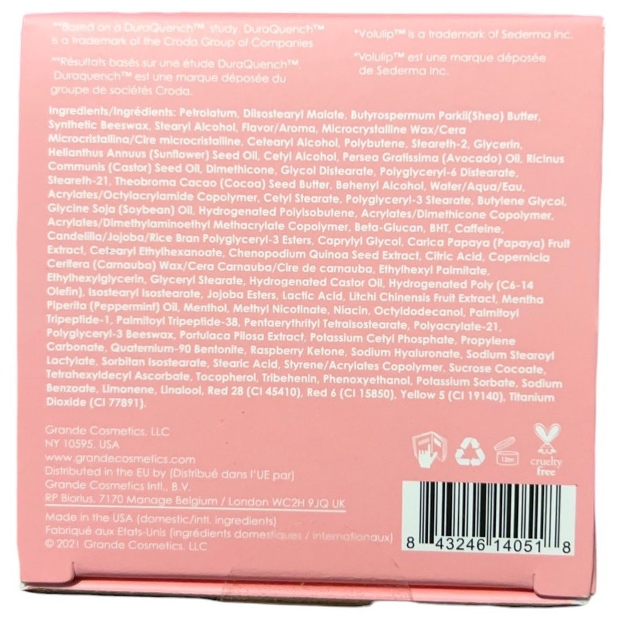 Grande Cosmetic Makeup Bundle Plumping Lip Mask Mascara Lash Enhancing Serum NEW