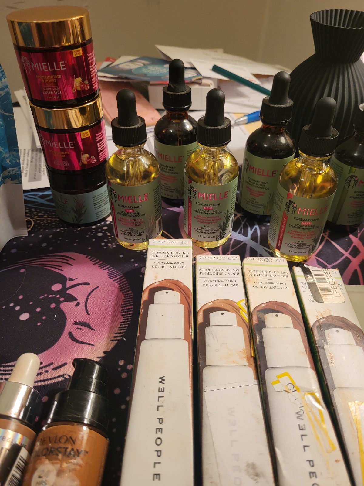 Mixed Beauty & Hair High End Bundle- Brown&Dark Skin Colors Predominantly