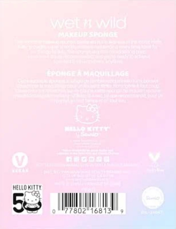 🎀 Wet n Wild Hello Kitty 50th Anniversary 3 Sponge Bundle FREE SHIPPING