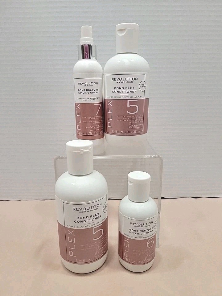 Revolution 4 Pc. Hair Care Bundle Lot