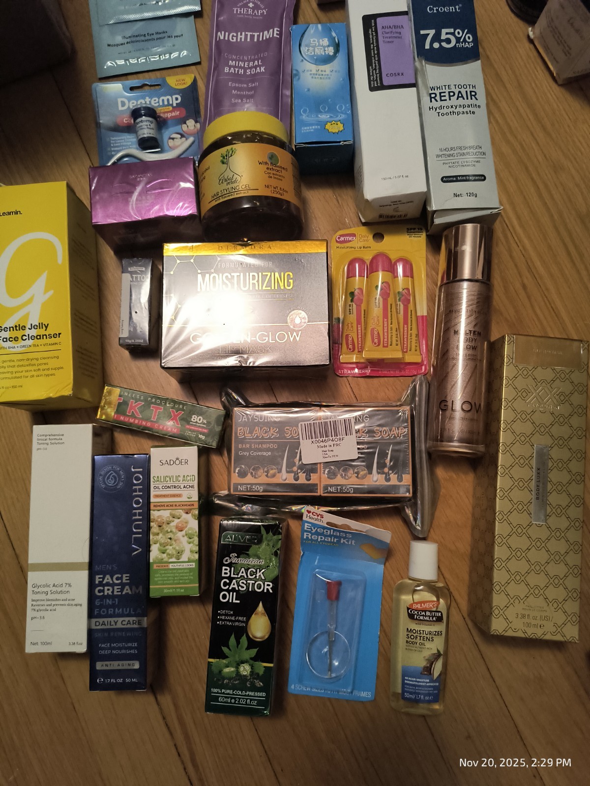 Beauty Skincare Lot 28+ 12 Bonus Pieces Various Brands Face Body Lip & More