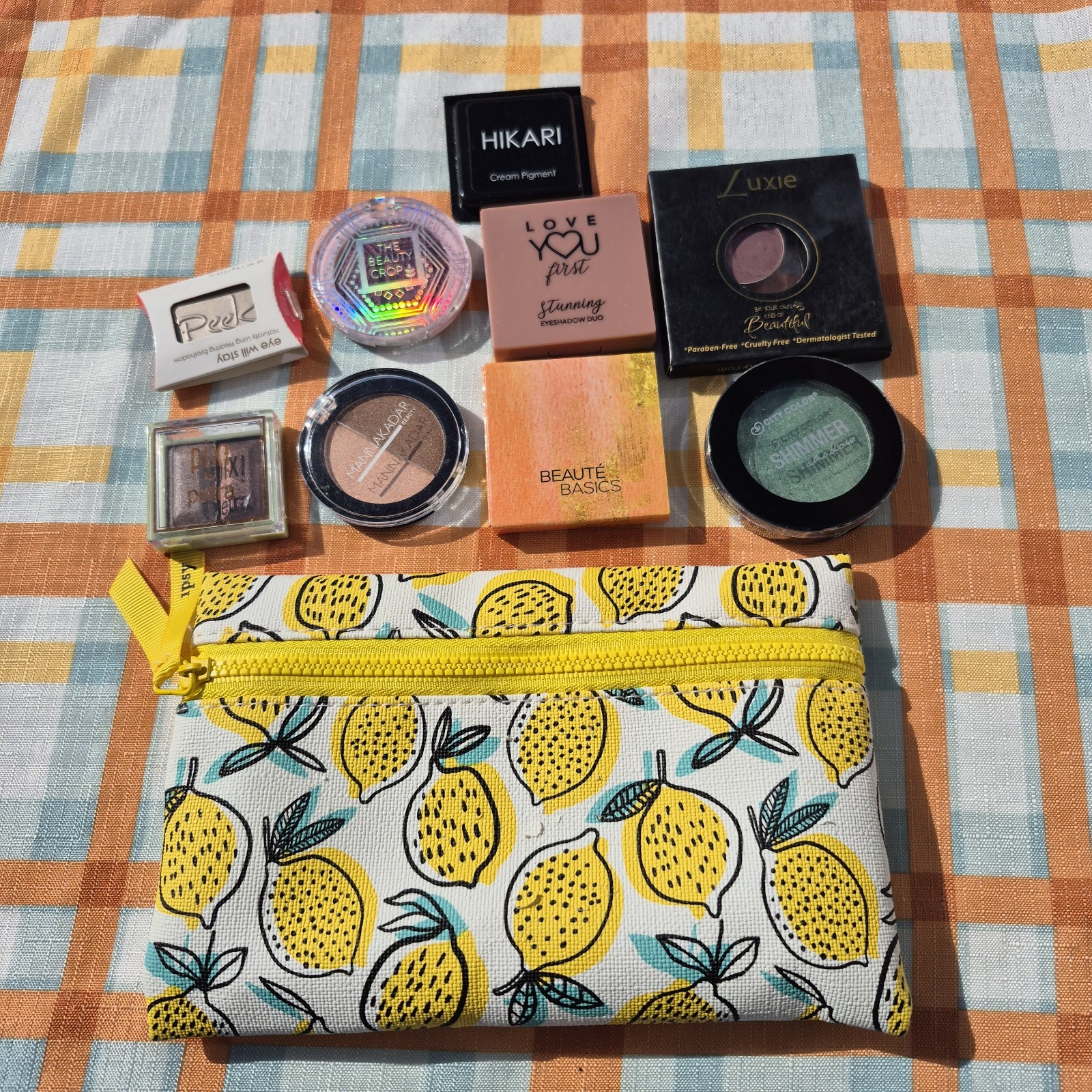 Ipsy Makeup Lot 10 Pieces Eyeshadow Bronzer Etc