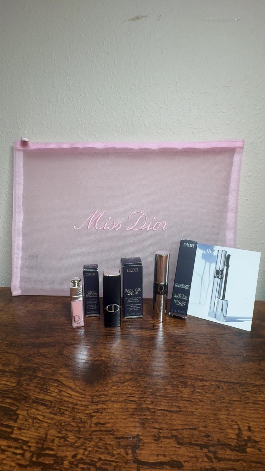 NIB ~ Miss Dior Travel Size Makeup Bundle *READ DESCRIPTION* 4PC Bundle