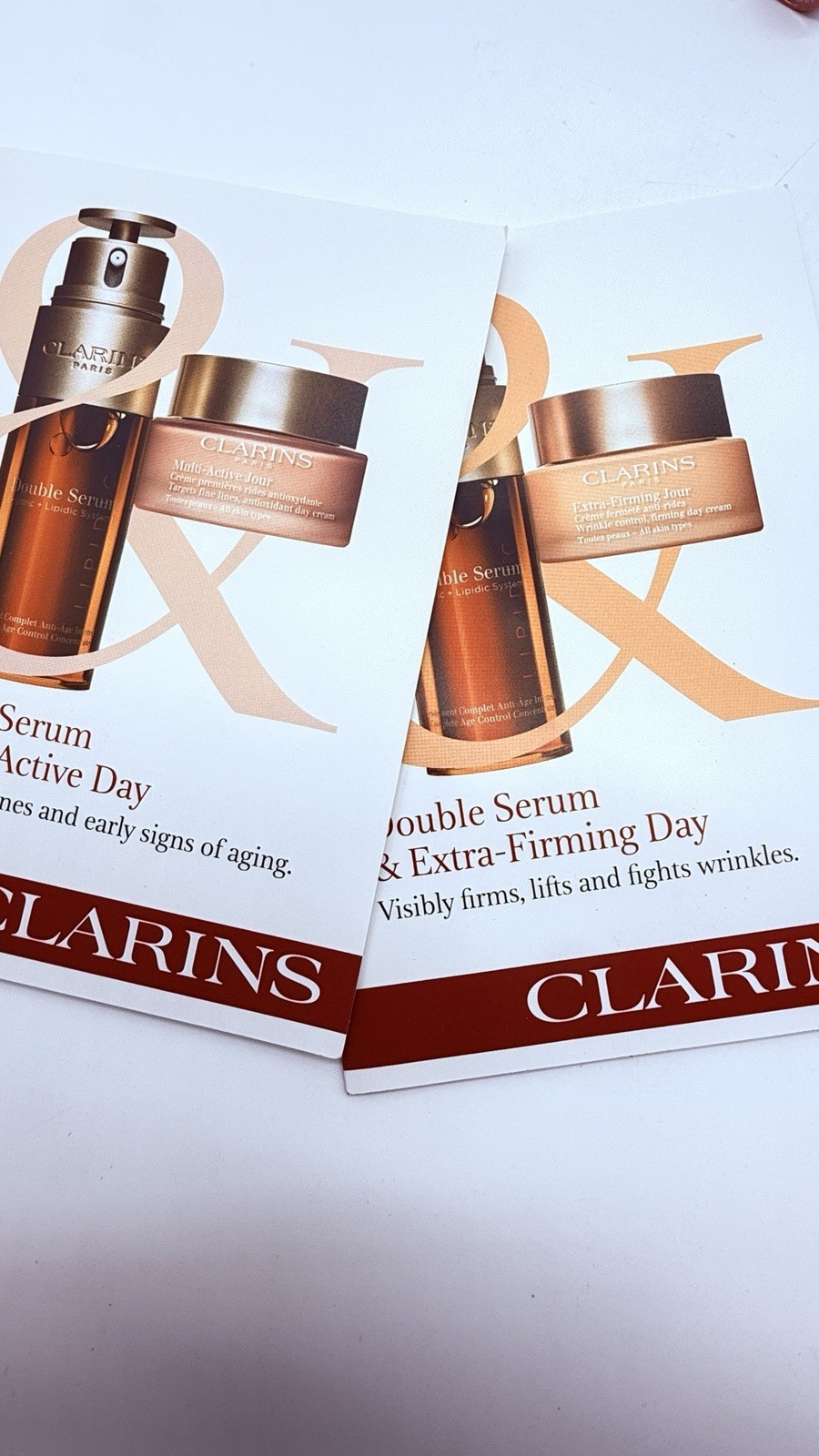 Lot Of 14 – Clarins Makeup & Skincare Beauty Products Travel-Friendly – Open Box
