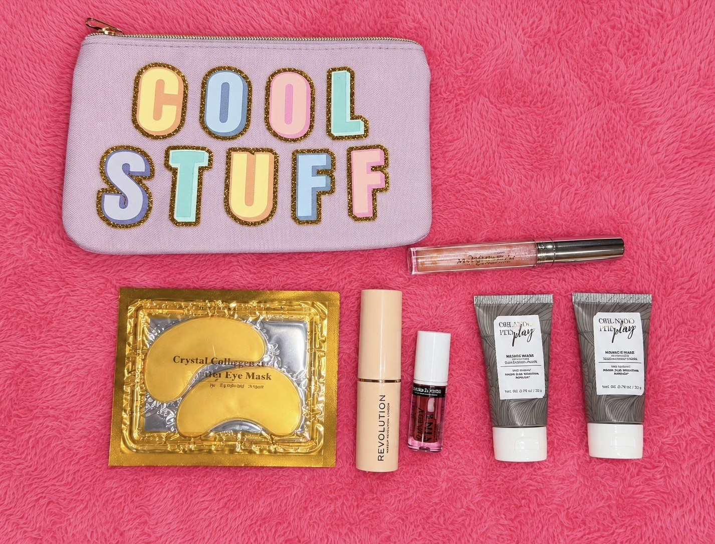 Revolution Conceal & Define Travel Size Makeup Mixed Lot + Crystal Eye Mask