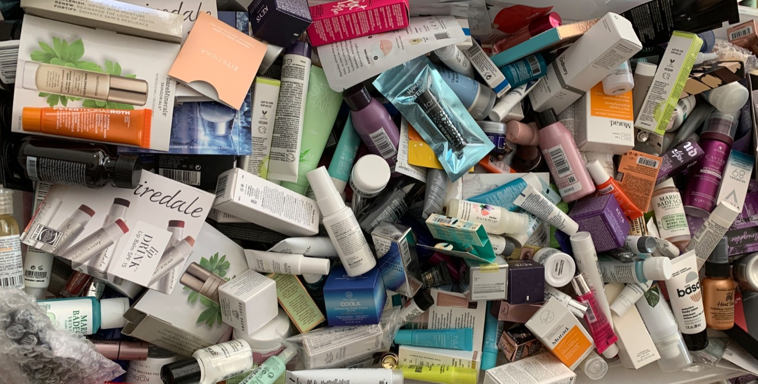 NEW! High End Mixed Lot Deluxe Travel Size Cosmetic Skincare Makeup Hair Samples