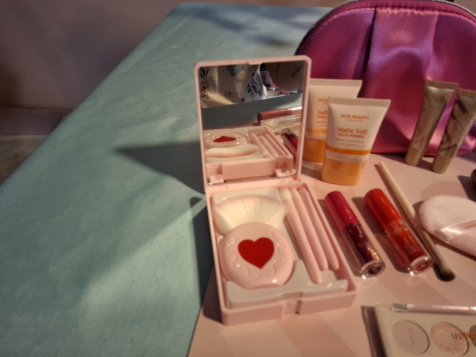 NEW Ulta Beauty, Cetaphil, Versace & Skincare Bundle – Makeup Bags & Tools Set