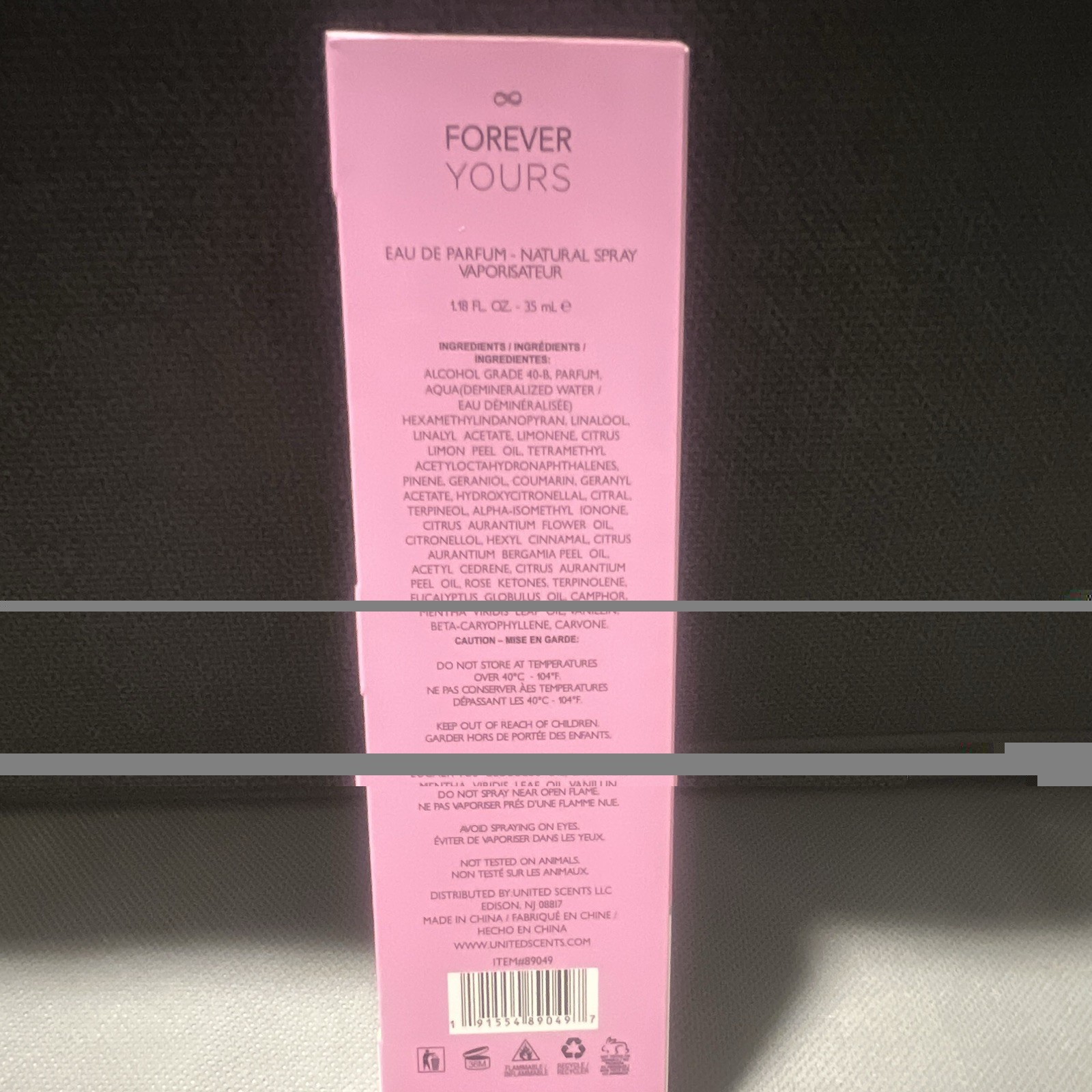 Assorted Eau de Parfum Natural Spray Mixed Lot 1.18 fl oz (35 mL) INSPIRED BY