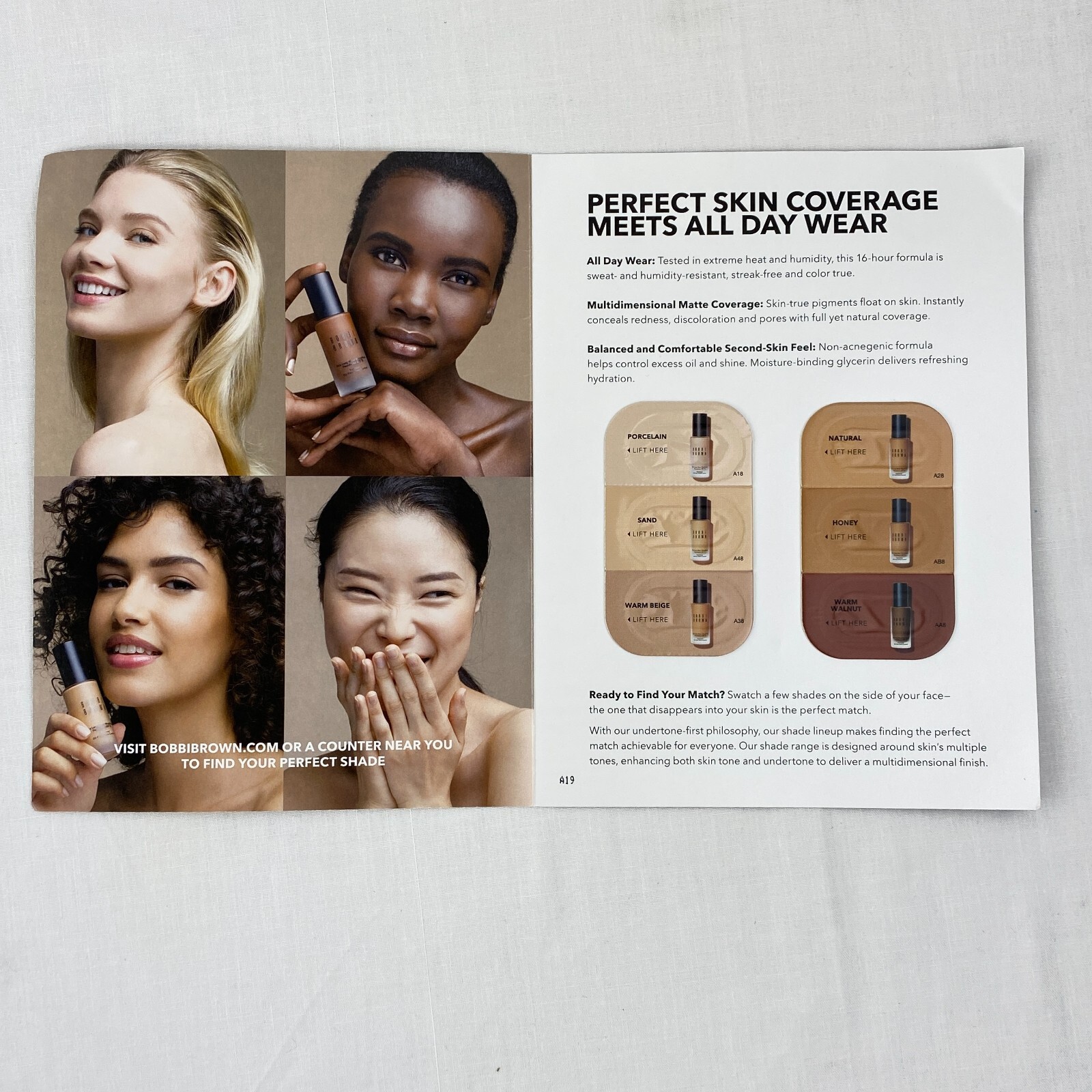 Bobbi Brown Foundation Concealer Face Base Beauty Sample LOT Bundle 21 Pcs B64