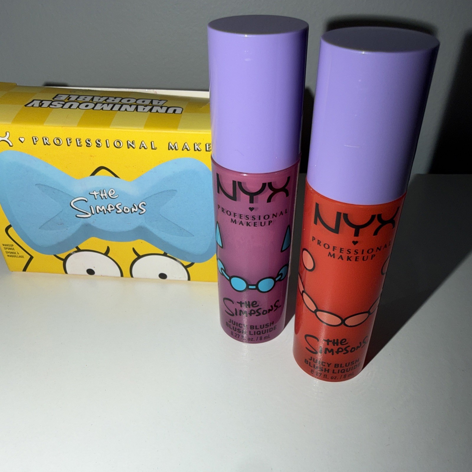 NYX The Simpsons 3 set makeup blender juicy blush Limited Edition 2026